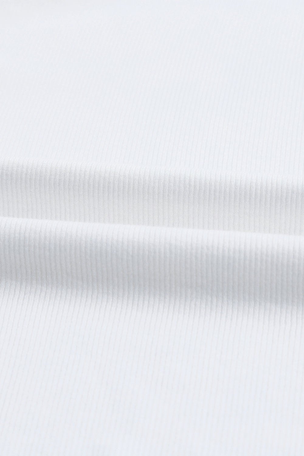 Plain Grey Ribbed Knit Basic Cropped Tank Top