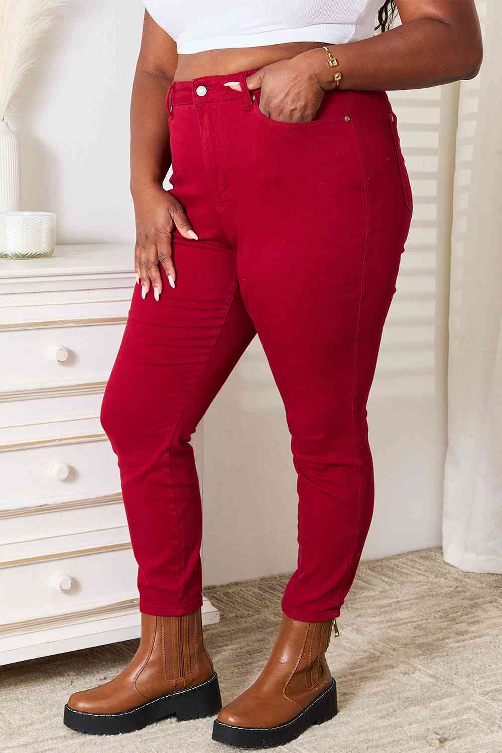 Judy Blue Full Size High Waist Tummy Control Jeans